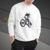 Steve Mcqueen Hand screen-printed sweatshirt