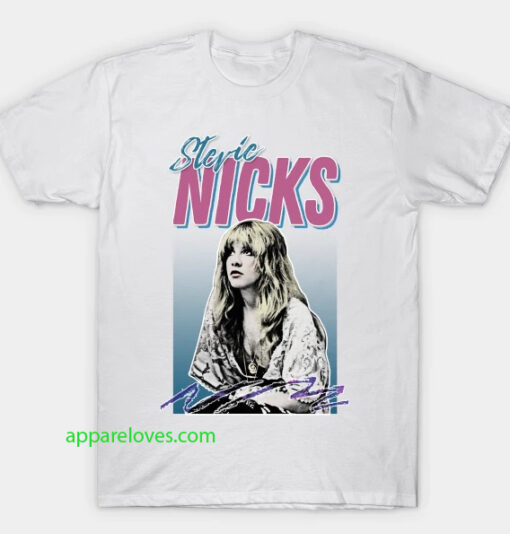 Stevie Nicks Retro Vintage t shirt thd