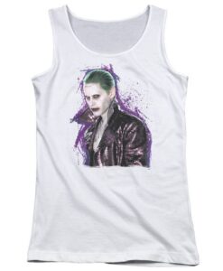 Suicide Squad Joker Stare Junior Tank Top ZNF08