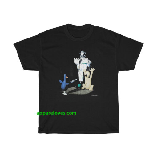 Super sick Wallace and gromit t shirt THD