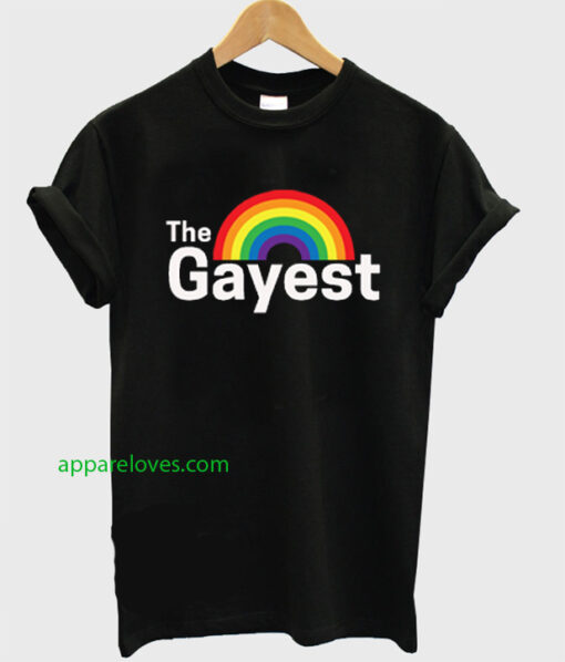 The Gayest Rainbow T-Shirt thd
