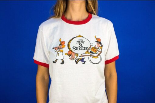 The Three Stooges - The New Three Stooges Ringer T Shirt