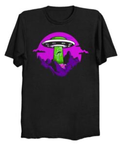 UFO Abduction Yikes T Shirt ZNF08