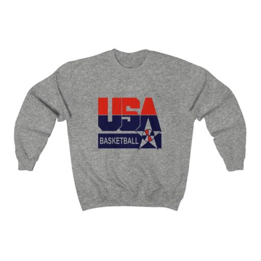 USA Basketball Sweatshirt Unisex Heavy Blend™ Crewneck Sweatshirt