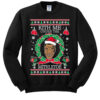 Ugly Christmas Sweater Mike Tyson Kith Me Under The Mithletoe Unisex sweatshirt