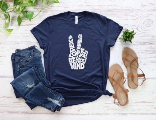 Unity hope love joy kindness unisex tshirt