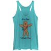 Valentine's Day Lost Without Chew Racerback Tank ZNF08