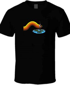 Video Game Retro Gamer Pitfall Swinging Vine Over Alligators T Shirt