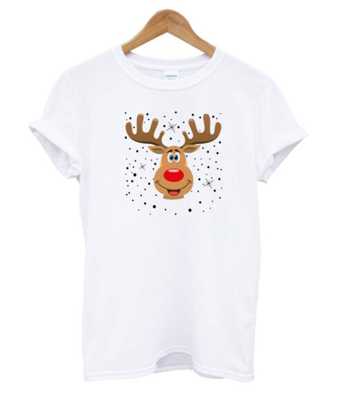 Weihnachten Rentier Kopf T shirt