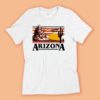 Westward Bound Arizona Sunset Graphic T-Shirt - Vintage Inspired Arizona Souvenir Graphic Tee