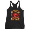 When The DM Smiles, It's Already Too Late TANK TOP ZNF08