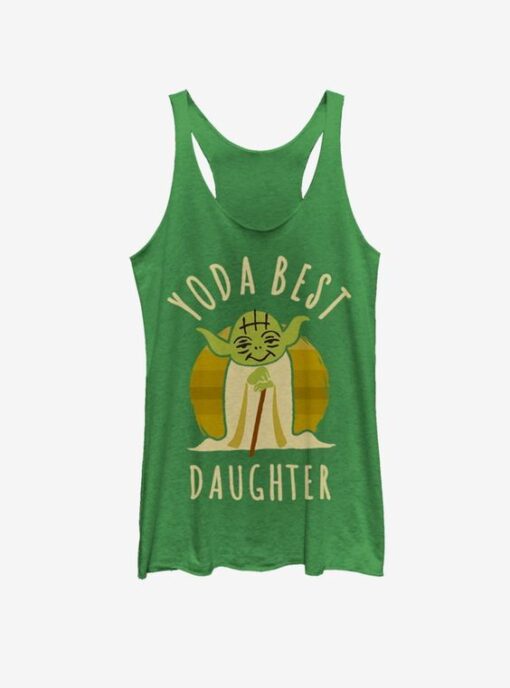 Yoda Best Daughter Tank Top ZNF08