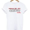 american art of the 80′ tshirt