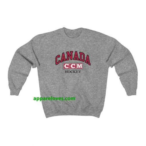 canada ccm hockey sweatshirt THD