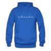 chacha the wave blue hoodie