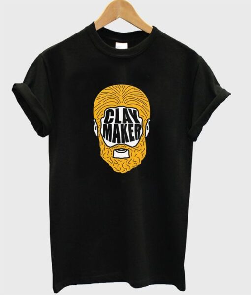 clay maker t-shirt ZNF08