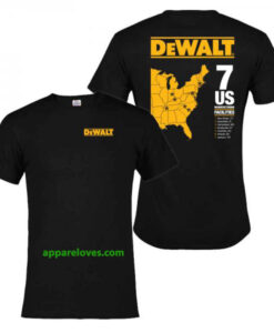 dewalt shirt (2side) thd