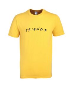 friends font tshirt