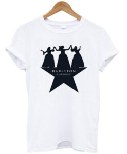 hamilton dancing ladies t-shirt ZNF08