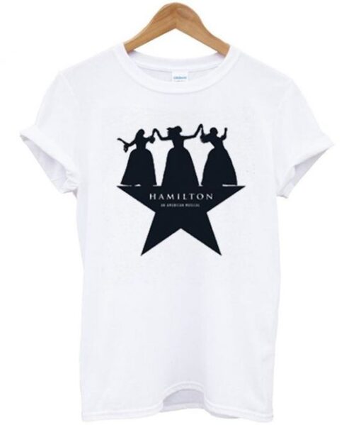 hamilton dancing ladies t-shirt ZNF08