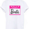 hello my name is barbie tshirt thd