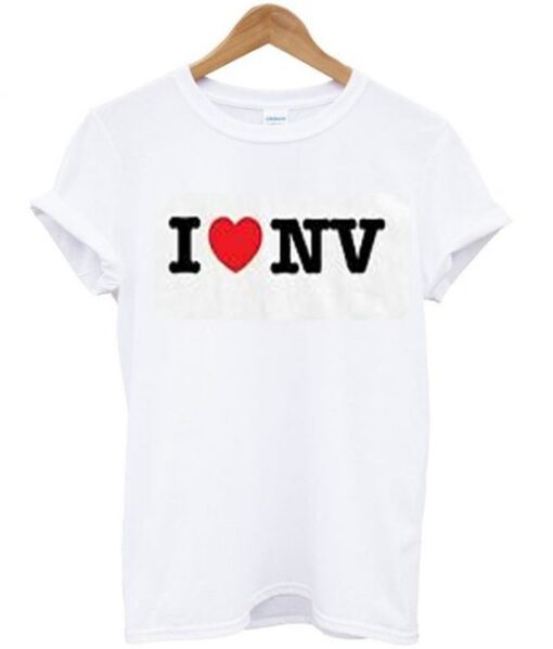 i love nv t-shirt ZNF08