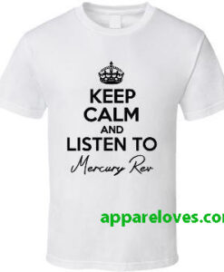 keep calm and listen tshirt thd