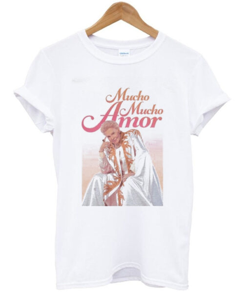 mucho mucho amor t-shirt